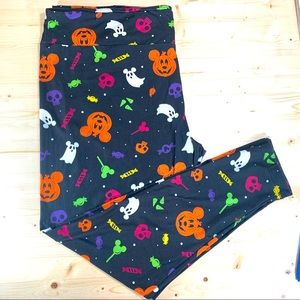 Disney Halloween Mickey Mouse Leggings Size 2X